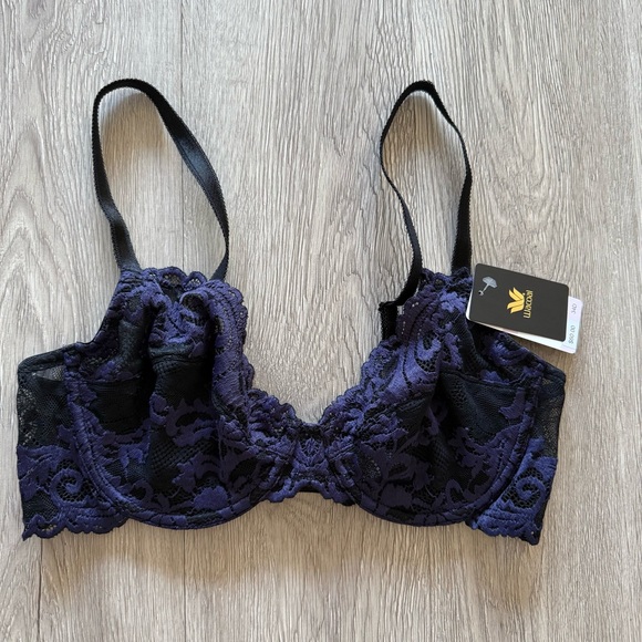 Wacoal Other - Wacoal Instant Icon Lace Underwire Bra in Eclipse